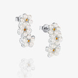 Förgätmigej Earrings (silver)