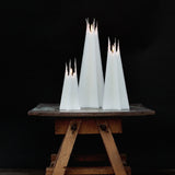 Star Candle White 40 cm