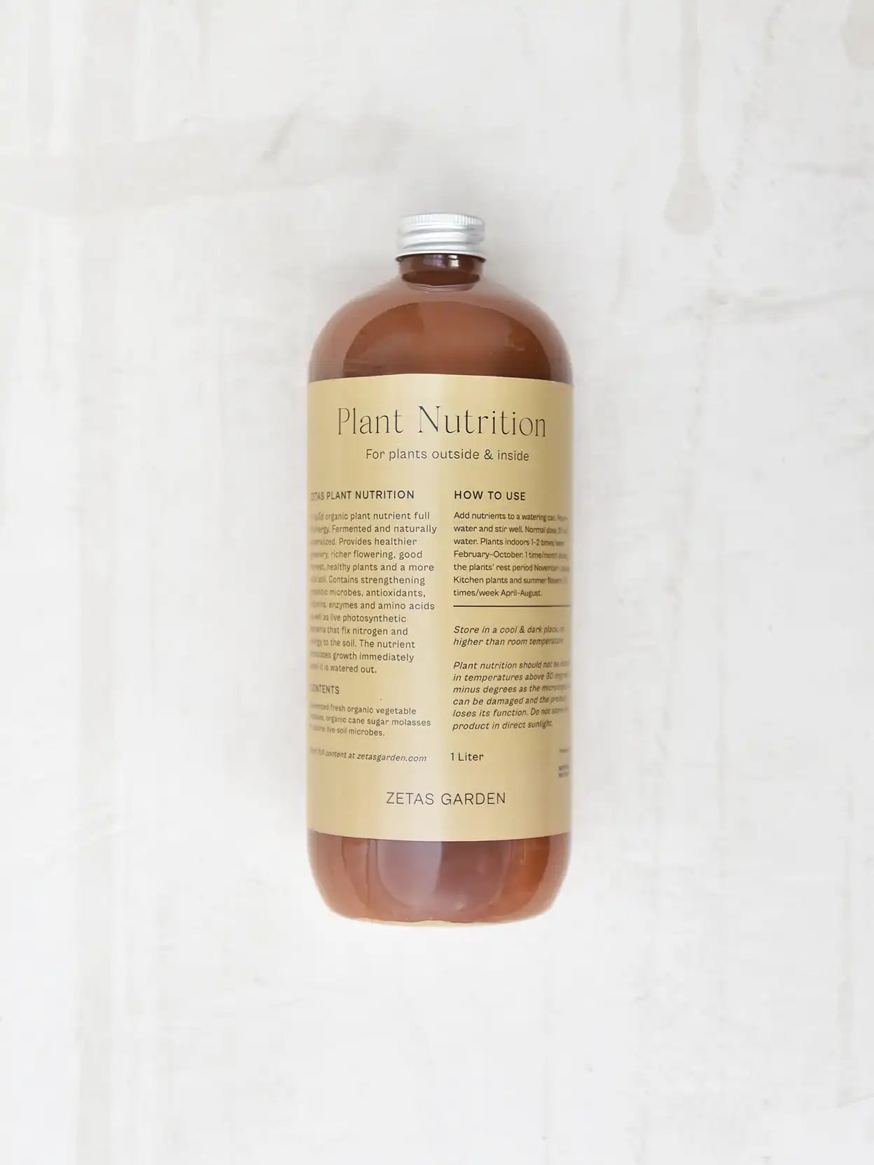 Plant nutrient in a bottle
